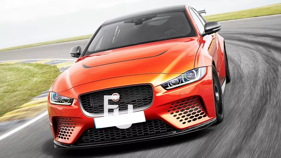 2X LEFT RIGHT SIDE PAIR HEADLIGHT LENS COVER LAMP FOR JAGUAR XE X760 2015-2018